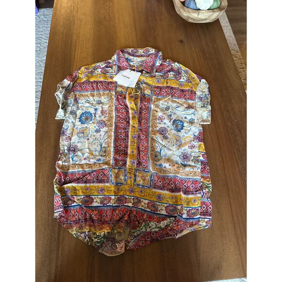 DESIGUAL WOMAN'S BUTTON DOWN SIZE S - Picture 1 of 6